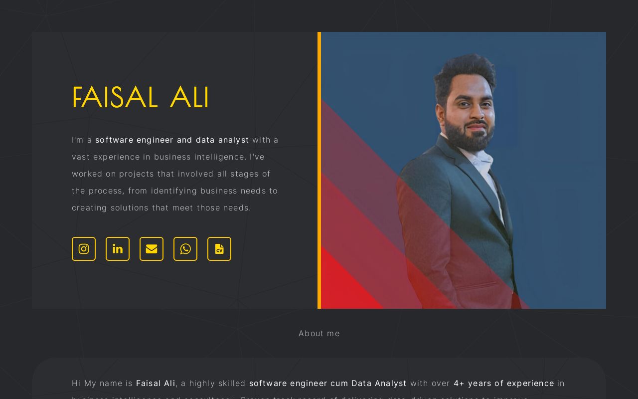 Faisal Ali Portfolio